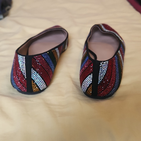 Mix No.6 Flats - multicolor jewel-tone sparkles - Picture 8 of 9